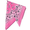 Pink 22" Bandannas (12 Pack)